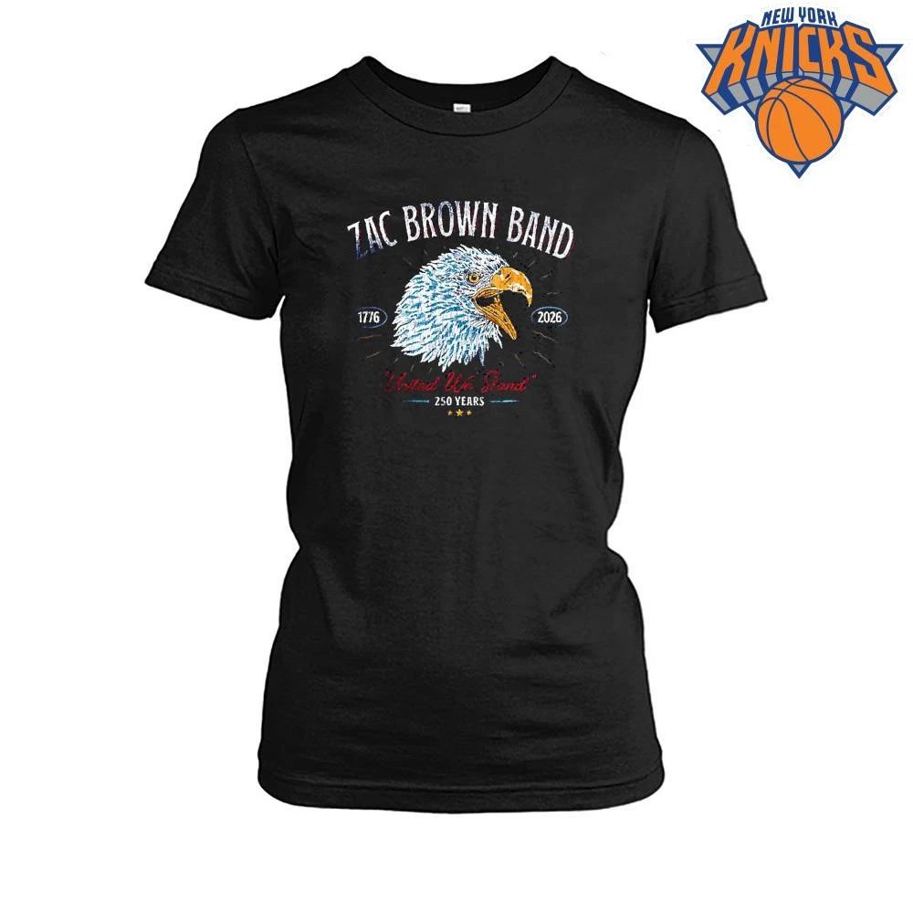 Zac Brown Band 4th of July Eagle Navy T-Shirt