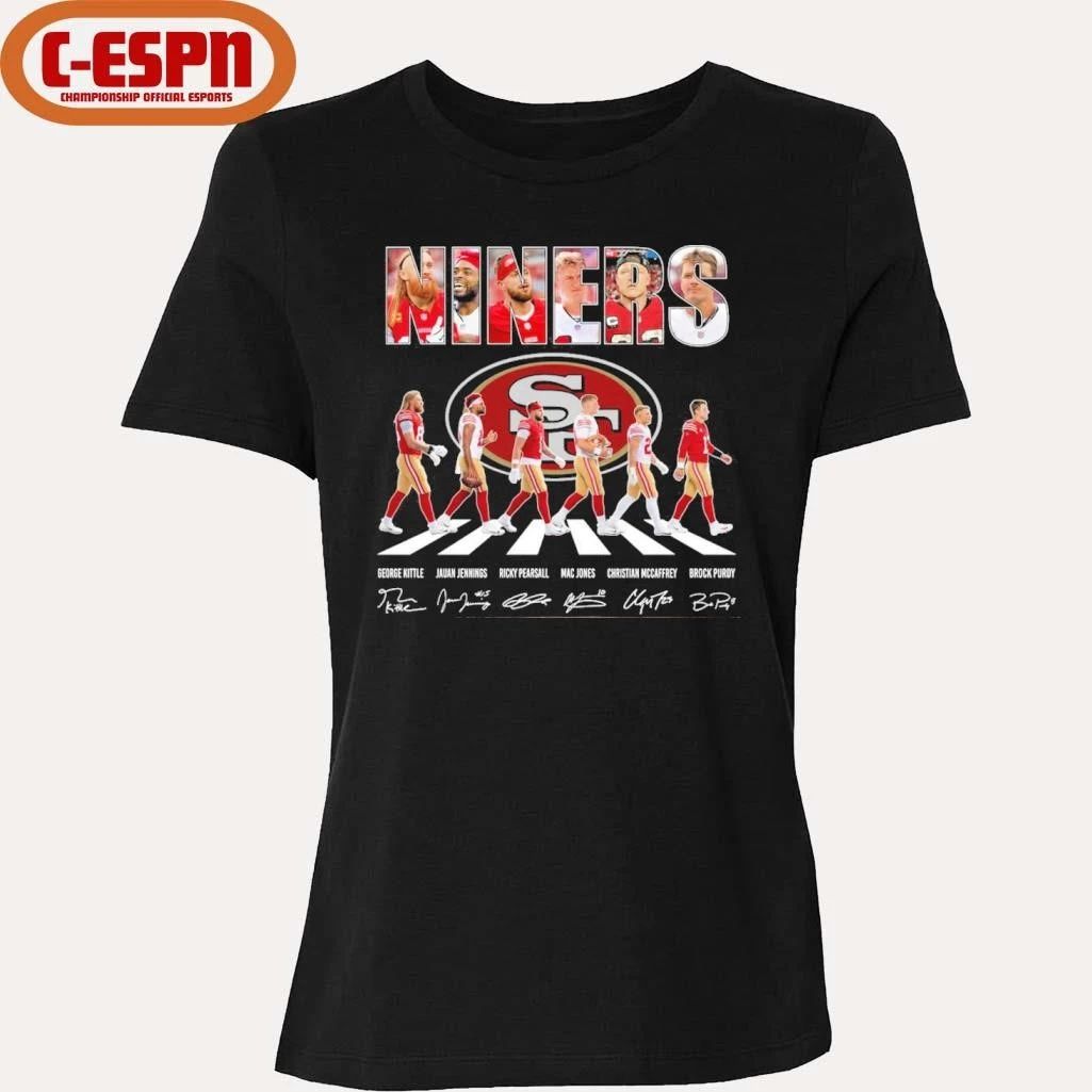 San Francisco 49ers Players Abbey Road Playoffs Shirt