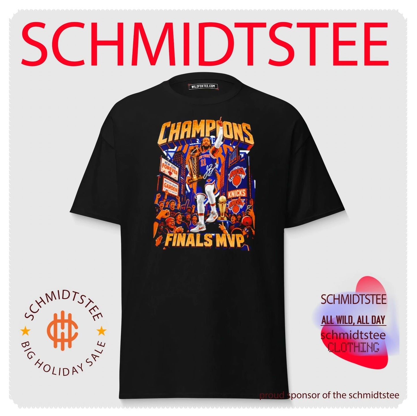 Jalen Brunson New York Knicks 2026 World Champions MVP shirt