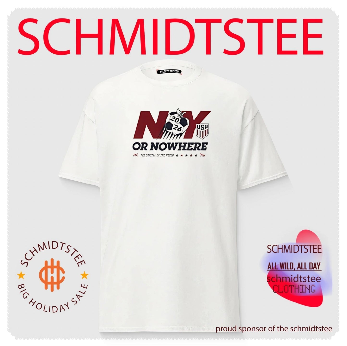US Soccer Knockout New York or Nowhere shirt