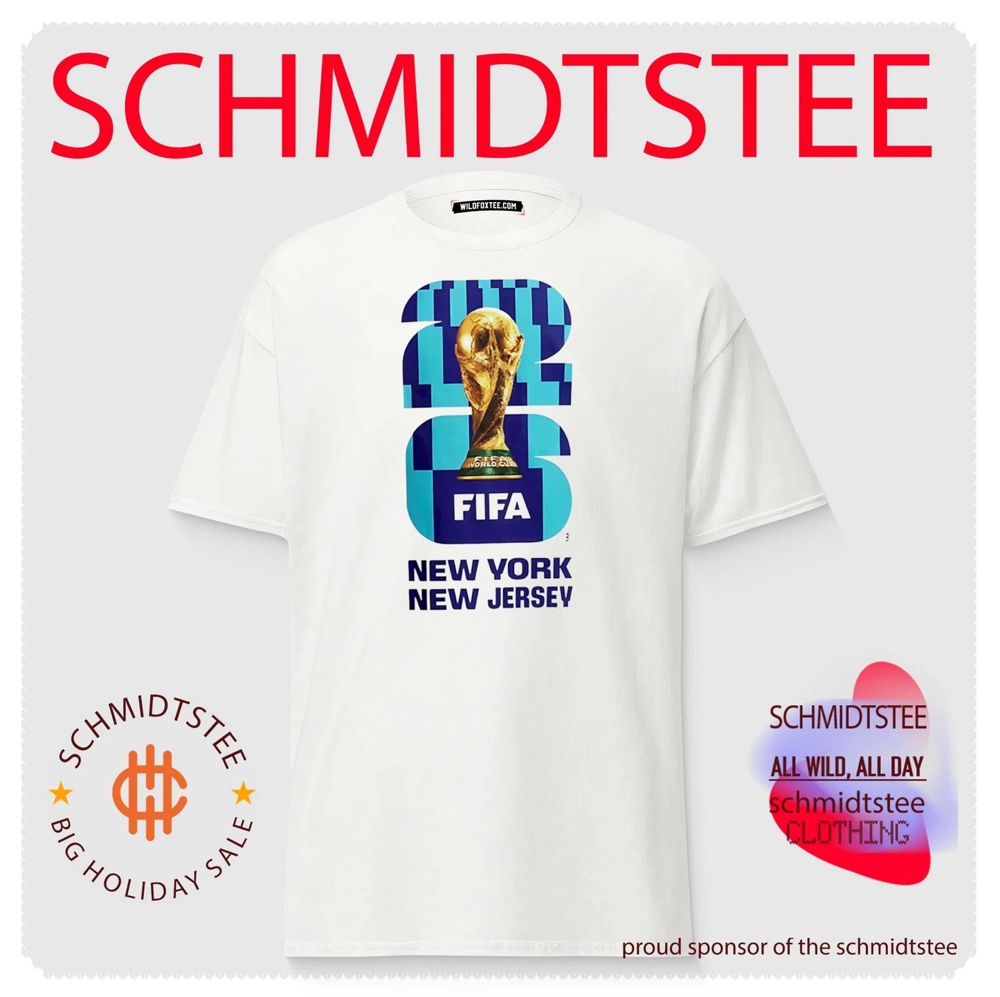 FIFA New York New Jersey World Cup Host City 2026 shirt