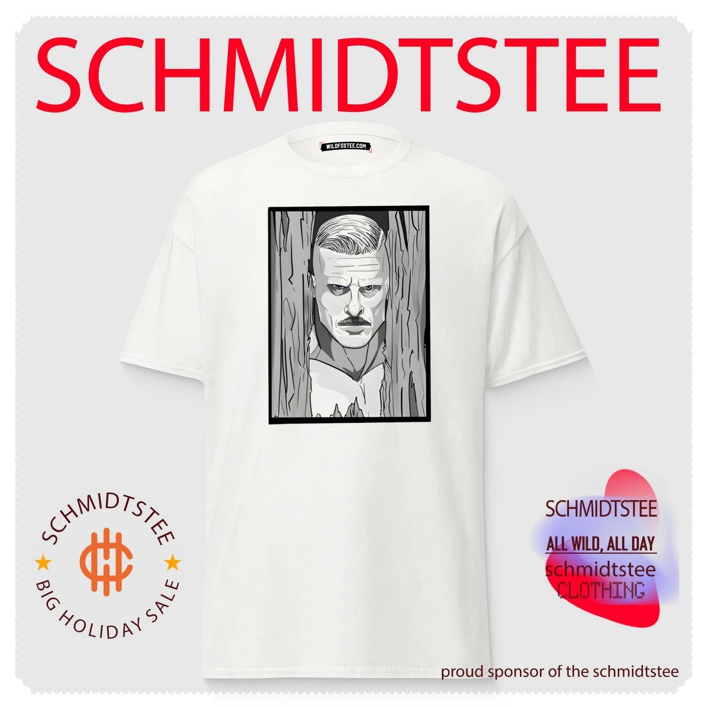 Samuel Shaw portrait vintage shirt
