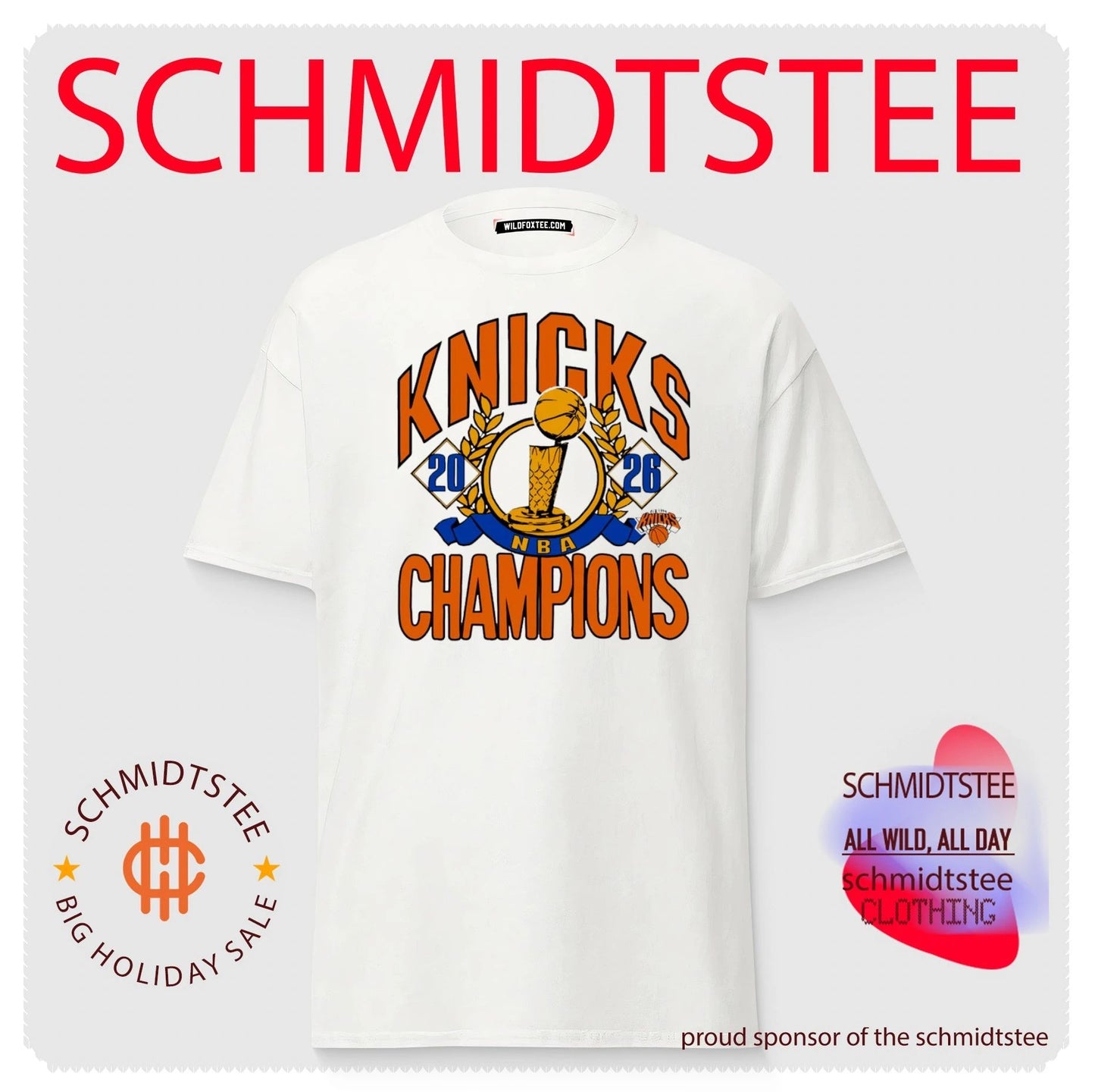 New York Knicks 2026 NBA Finals Champions Tri-Blend shirt