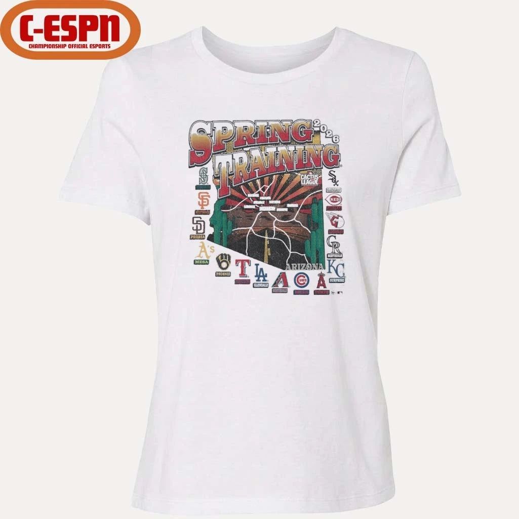 All Teams Spring Training 2026 MLB AZ Cactus League T-Shirt