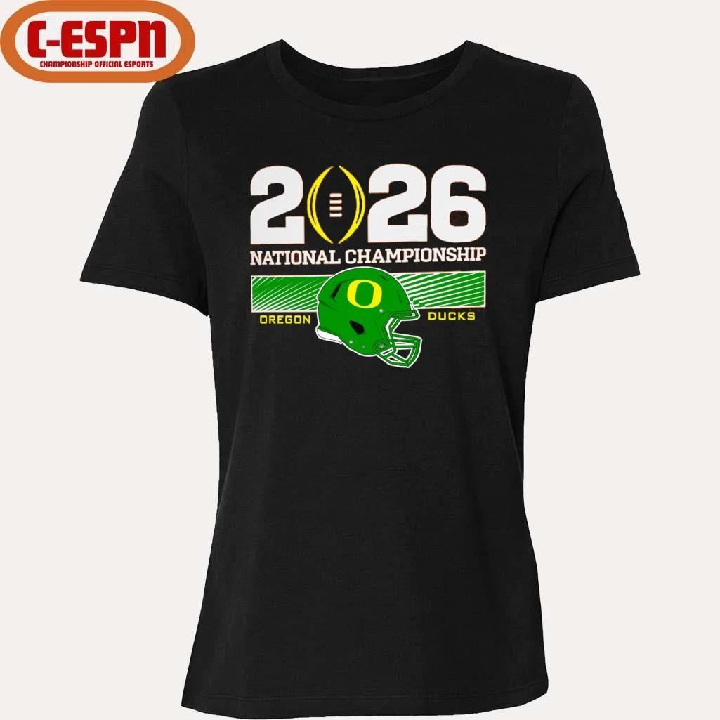 Oregon Ducks 2026 CFP National Championship Performance T-Shirt