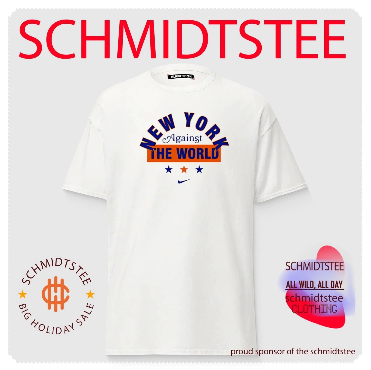 New Yok against The World New York Knicks logo 2026 shirt