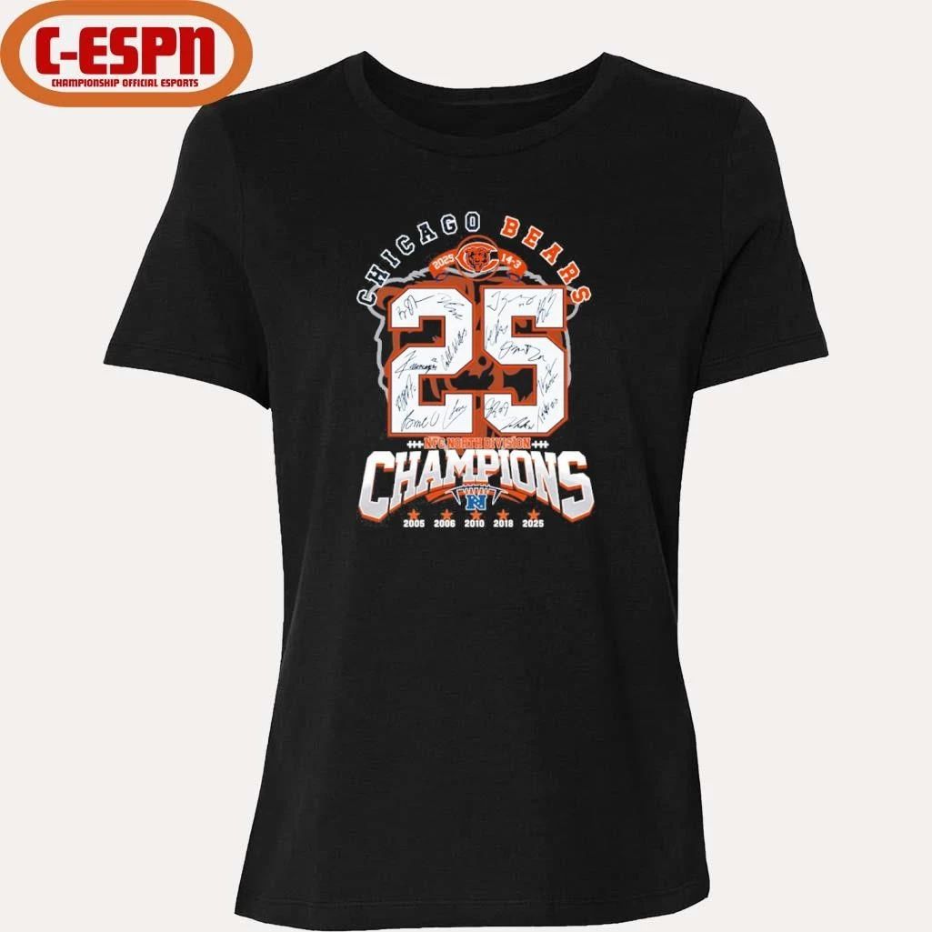 Chicago Bears 14-3 NFC North Division Champions Shirt