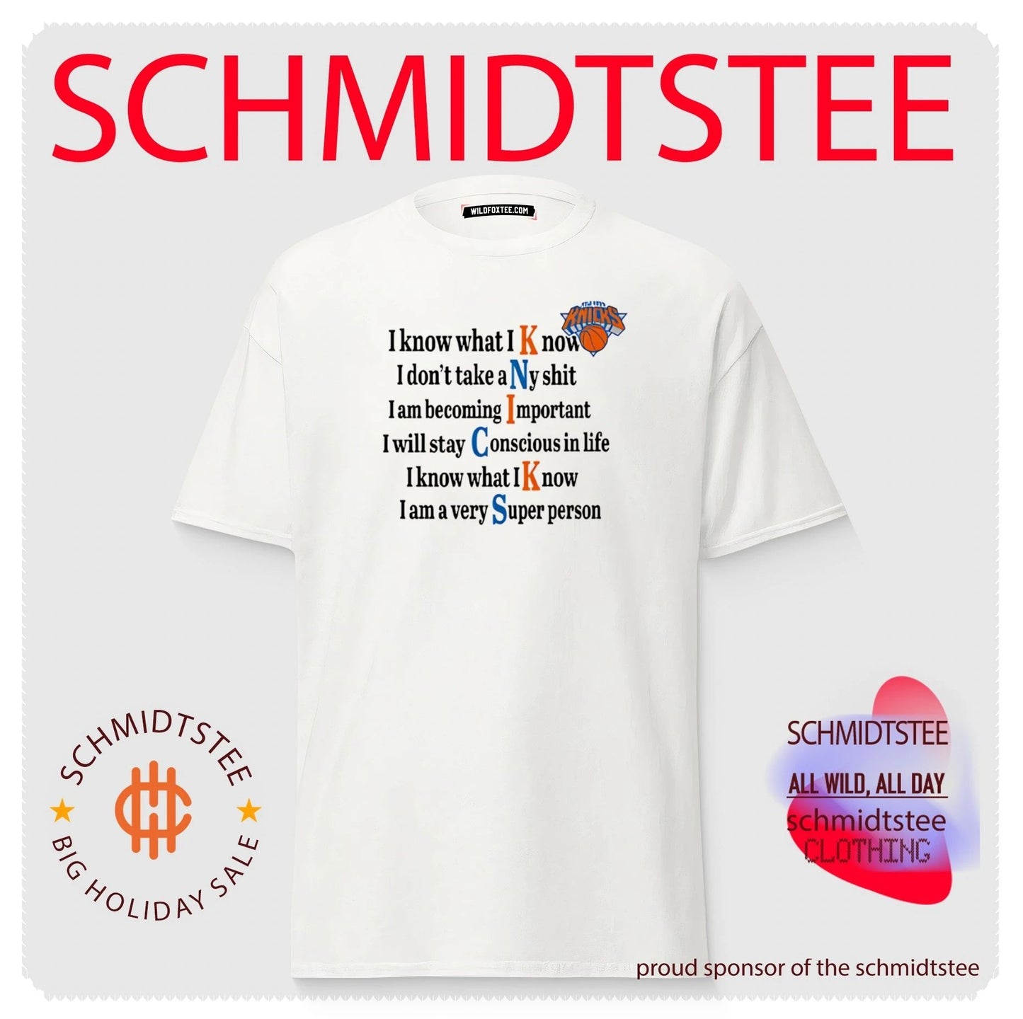 New York Knicks I Know What I Know I Don’t Take Any Shit Shirt