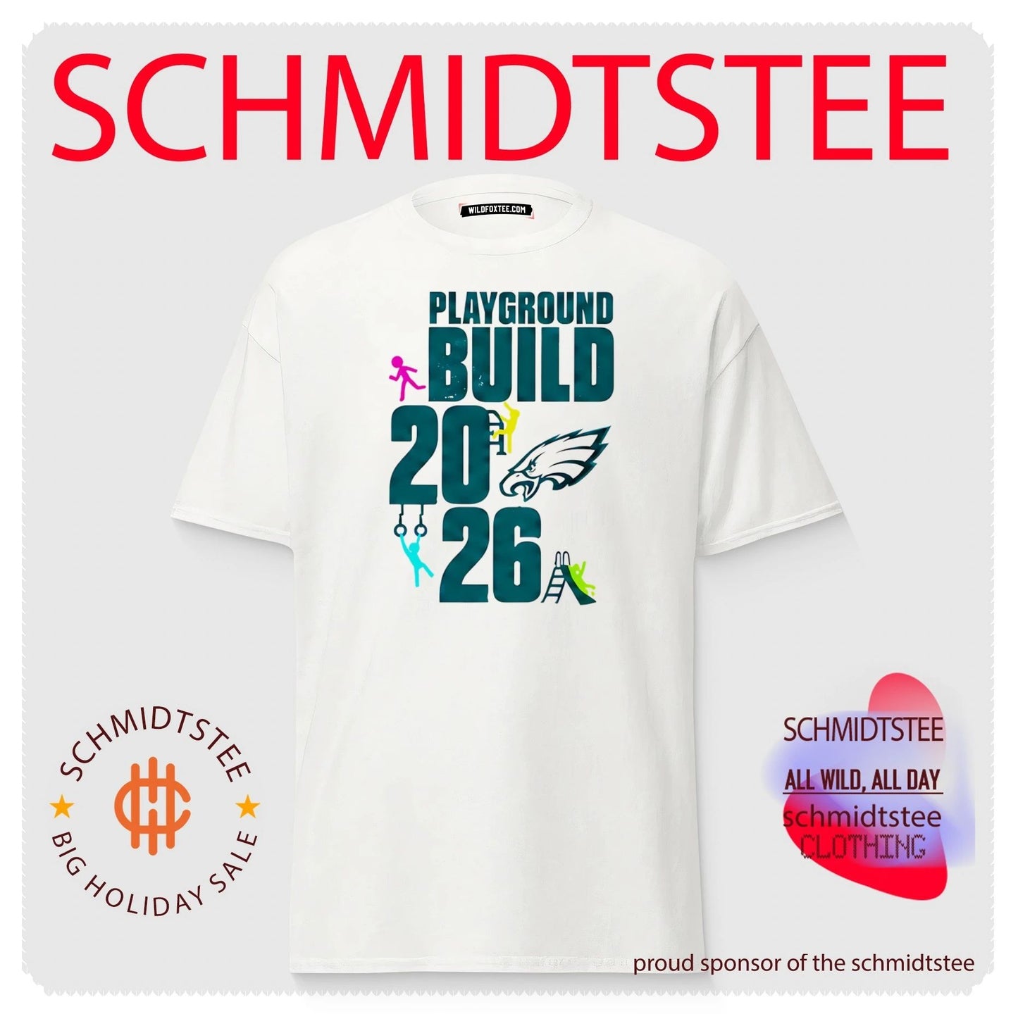 Playground Build 2026 Philadelphia Eagles shirt