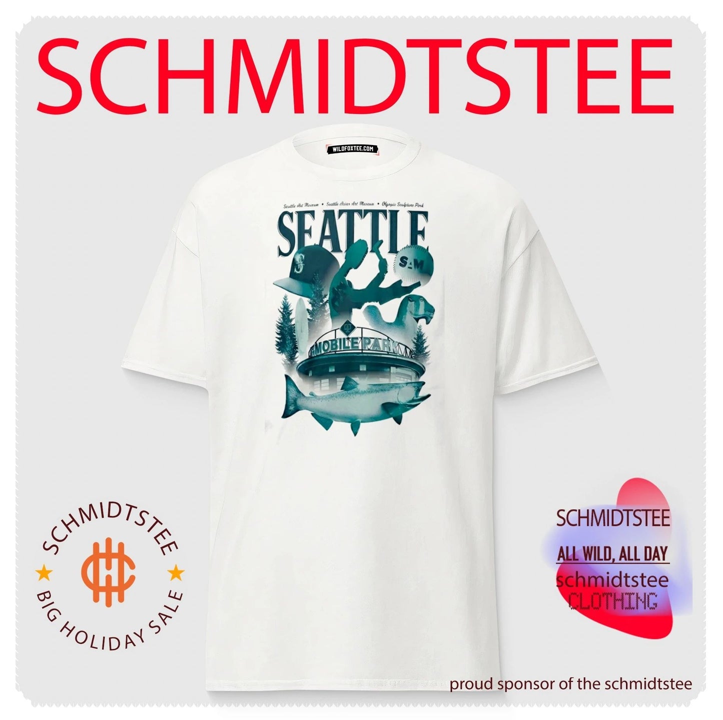 Mariners Seattle Art Museum Night Shirt