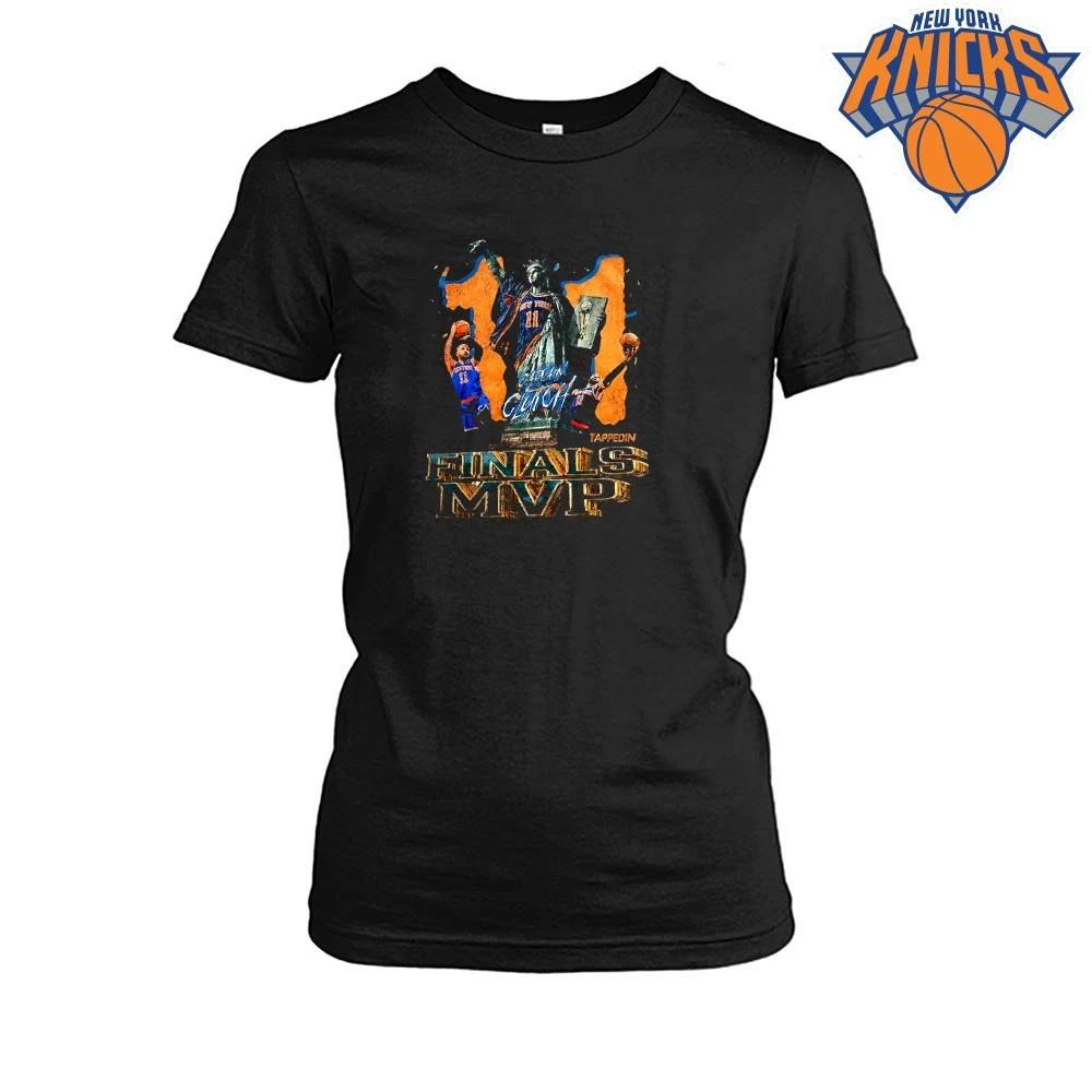 New York Knicks Jalen Brunson Finals MVP Captain Clutch Statue of Liberty Bootleg T Shirt