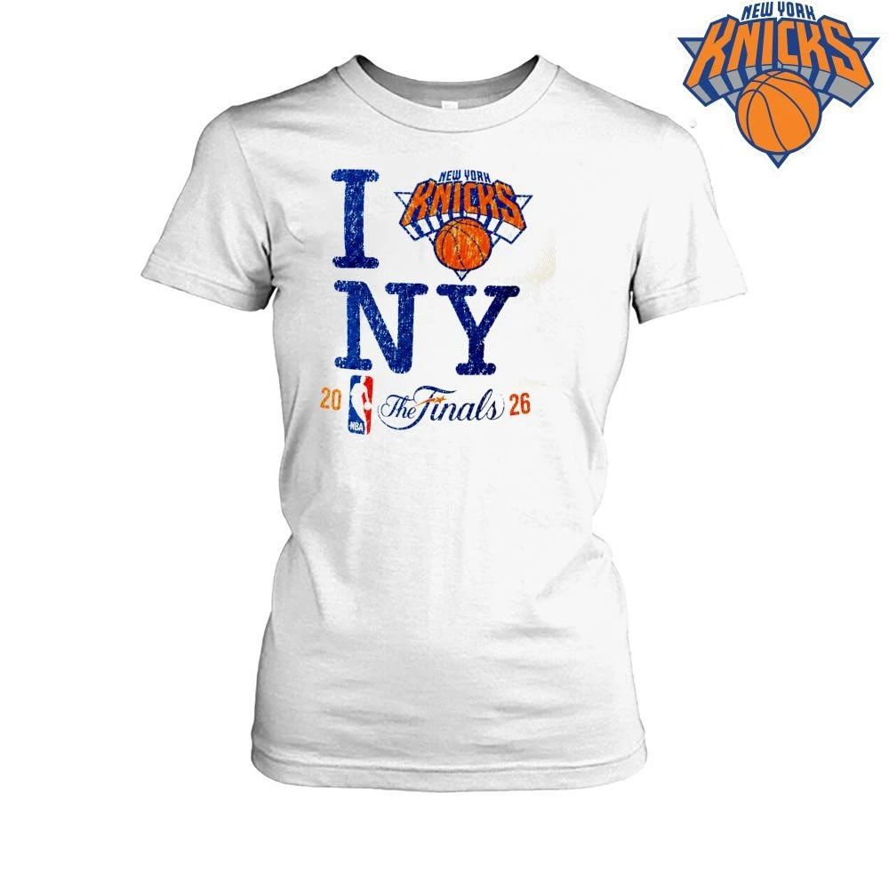 I Love NY New York Knicks Basketball Vintage Distressed NBA Finals 2026 Shirt