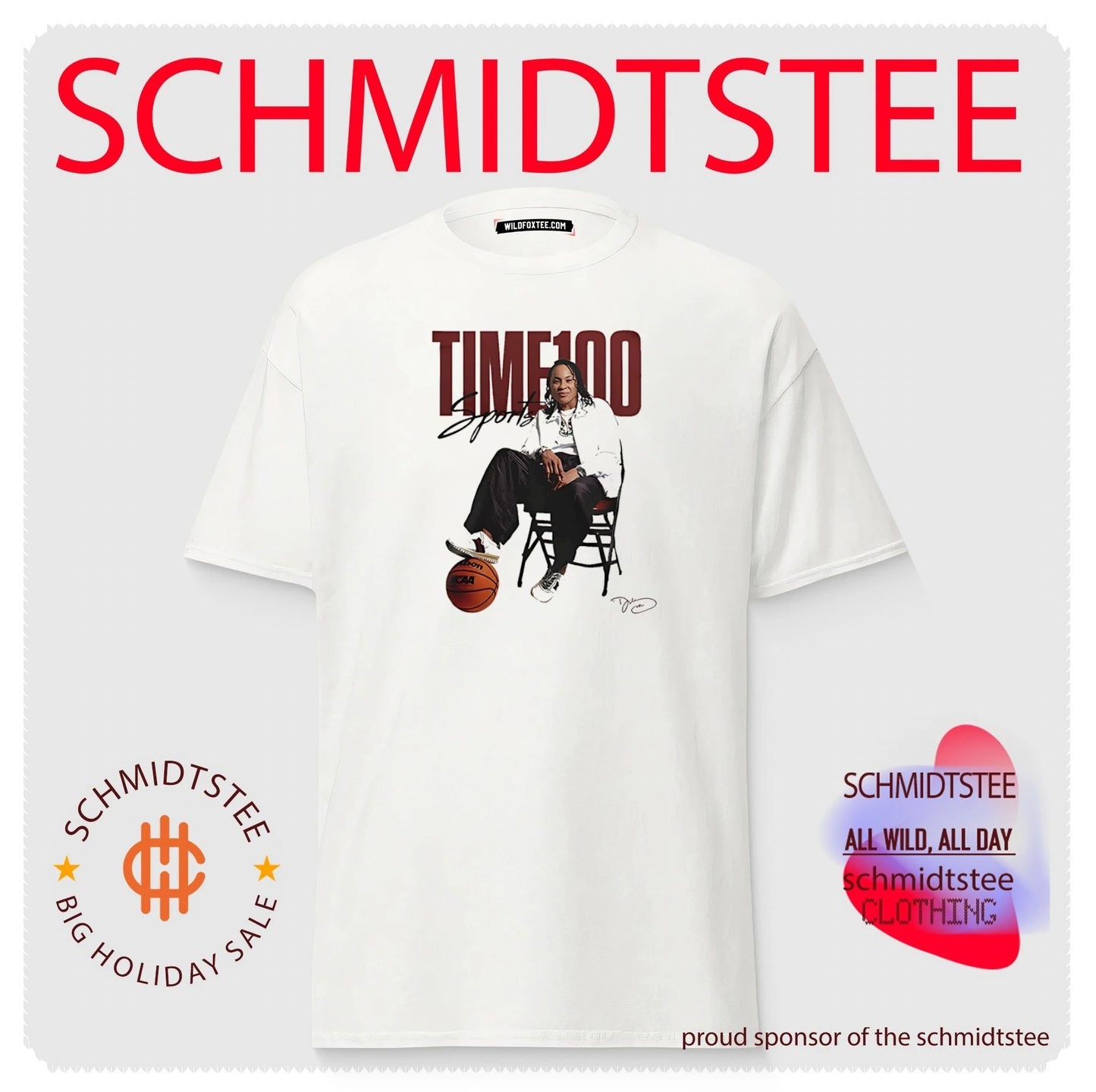 Time100 Sport Dawn Staley portrait shirt