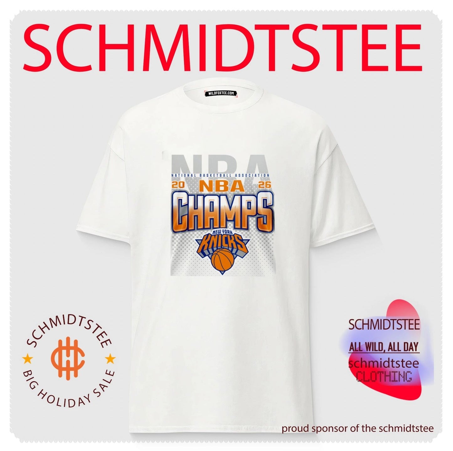 New York Knicks 2026 NBA Champions classic t-shirt