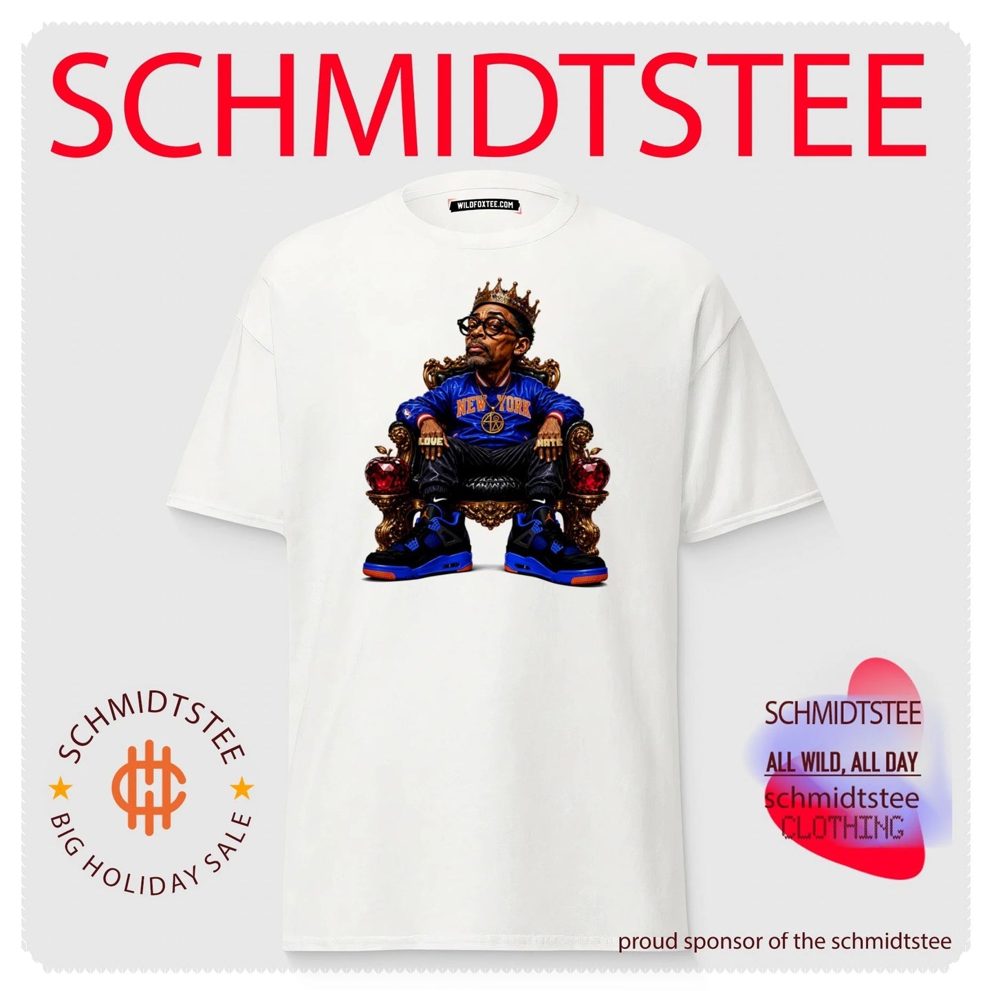 Spike Lee New York Knicks NBA Finals King shirt