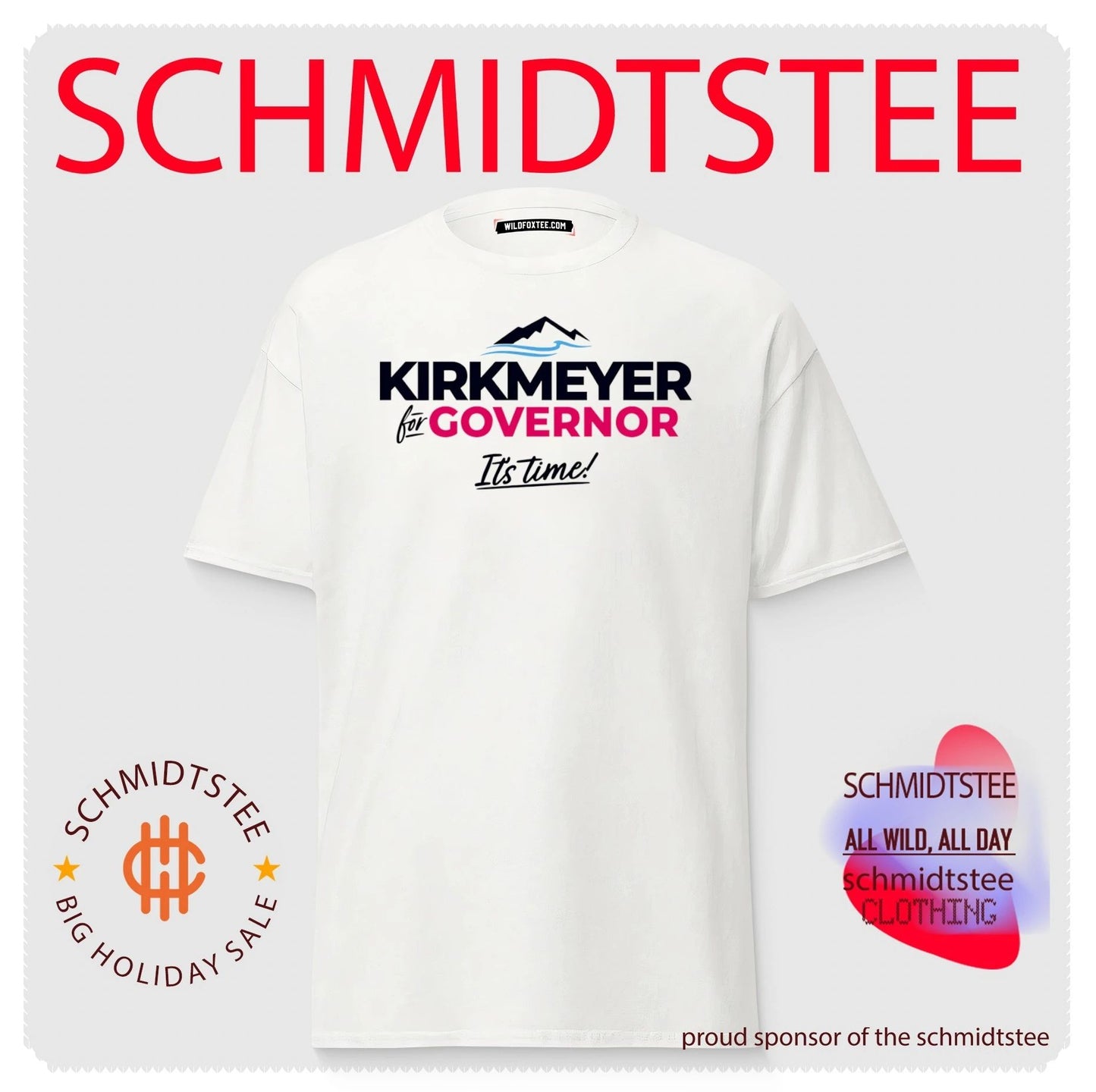 ABarbara Kirkmeyer for Governor 2026 it’s time shirt