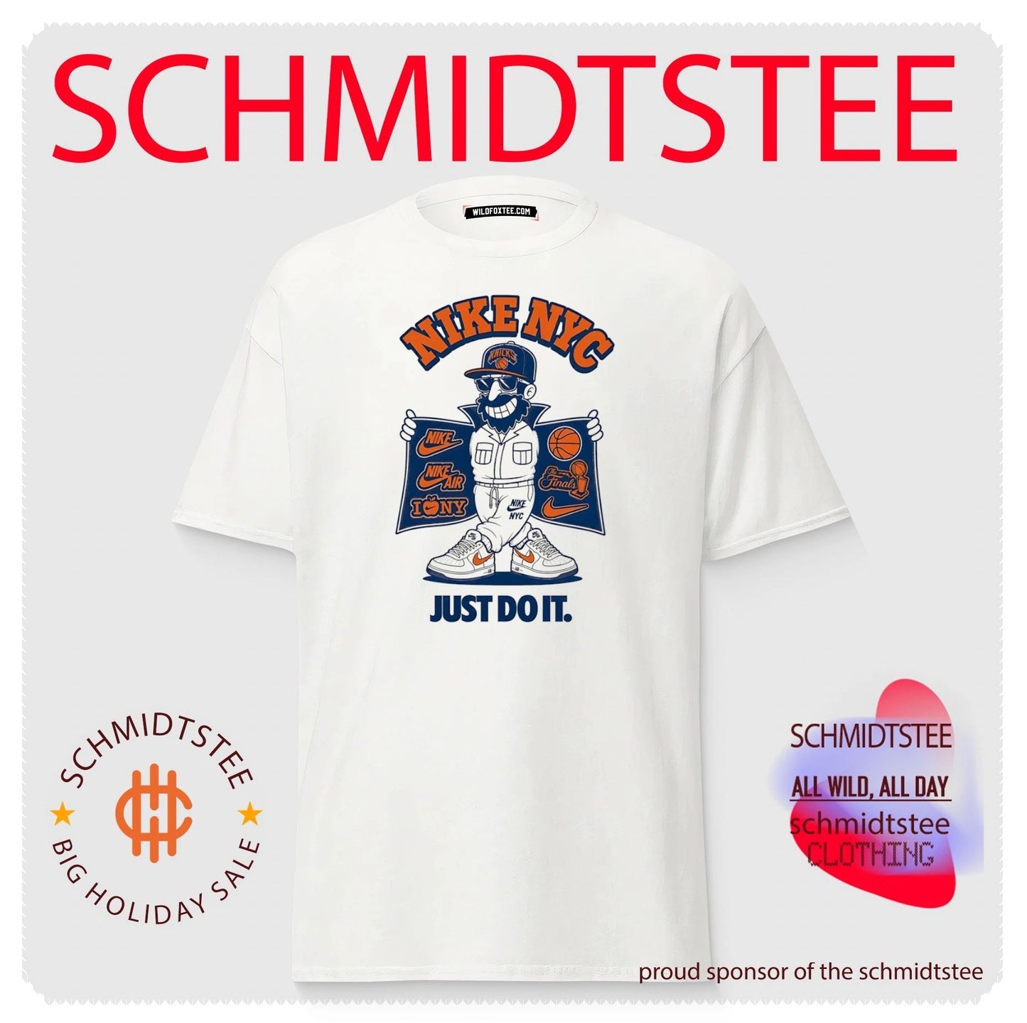 New York Knicks x Nike just do it shirt