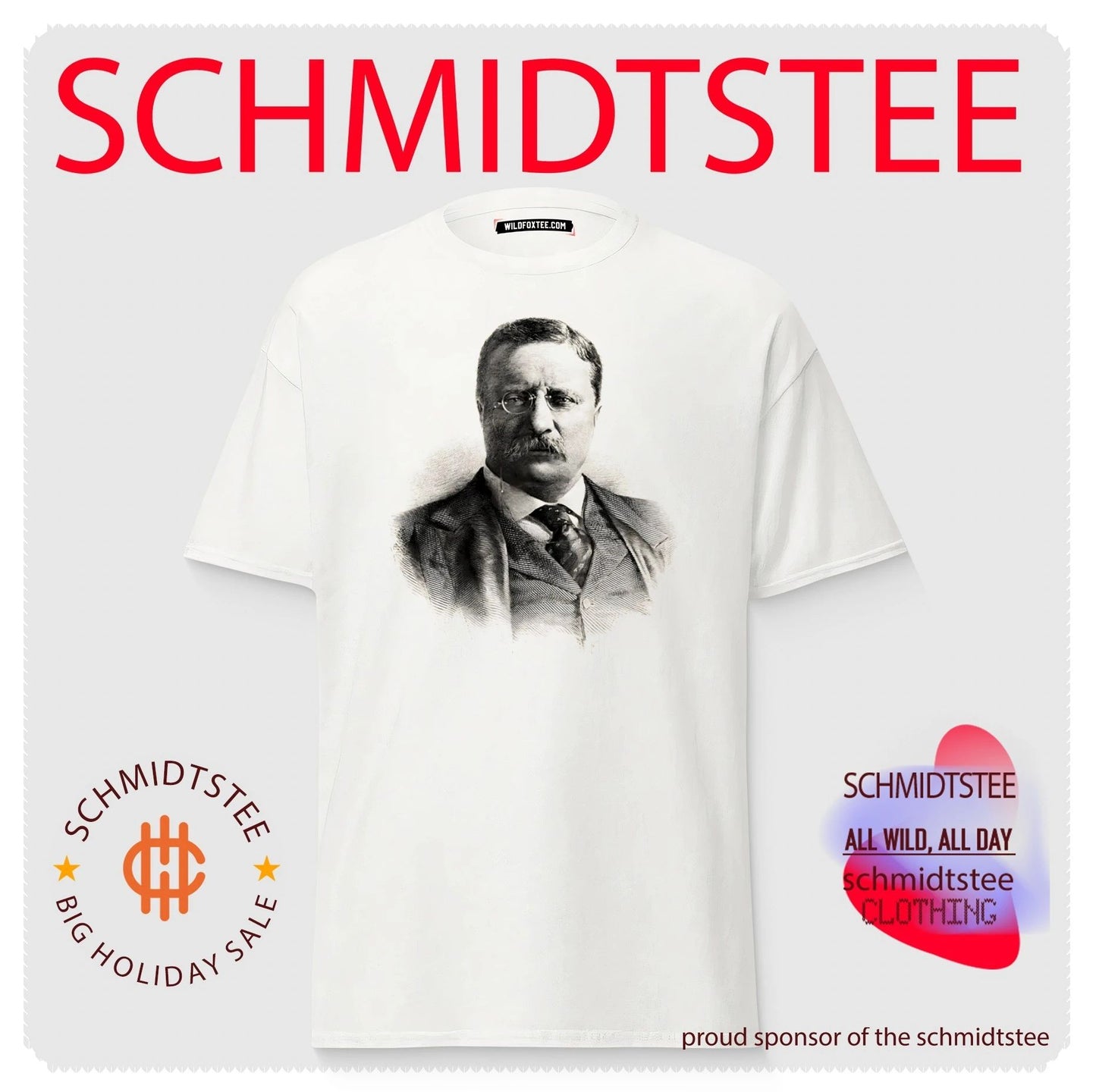 Theodore Roosevelt Bureau of Engraving Portrait shirt