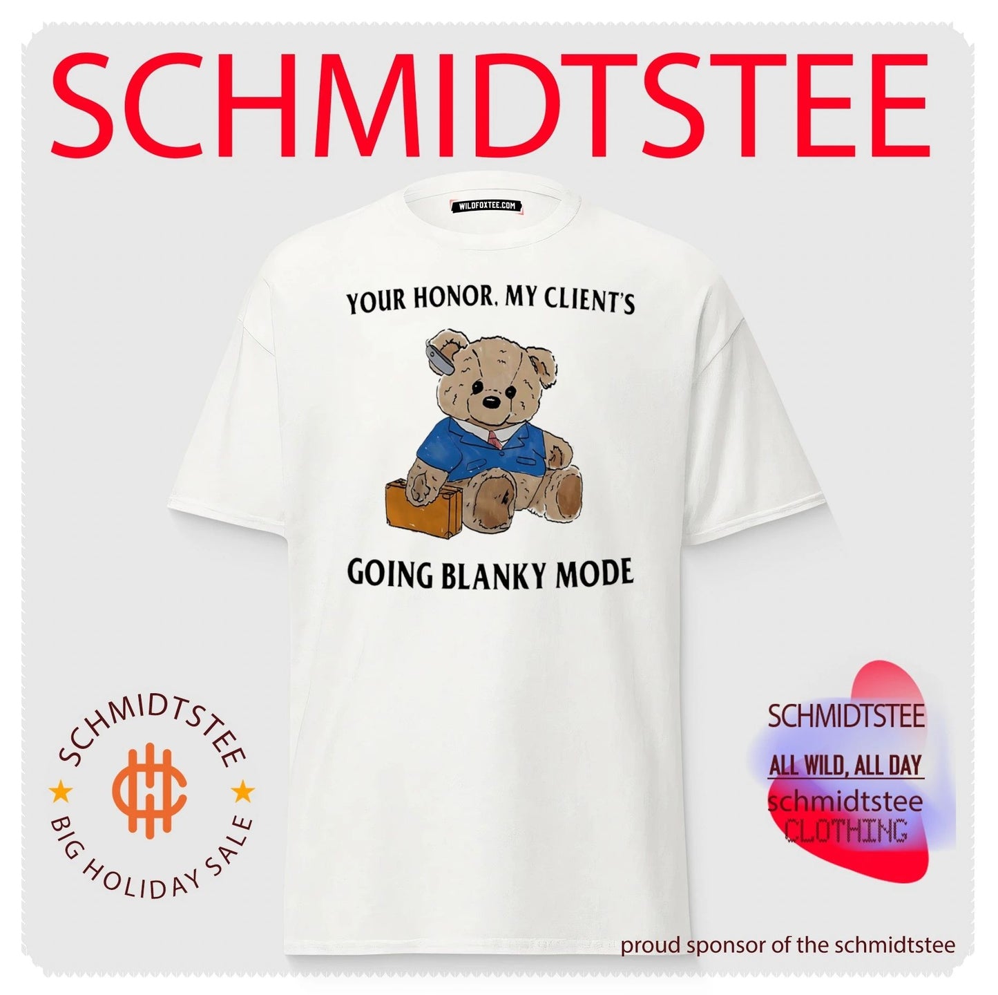Bear your honor my client’s going blanky mode shirt