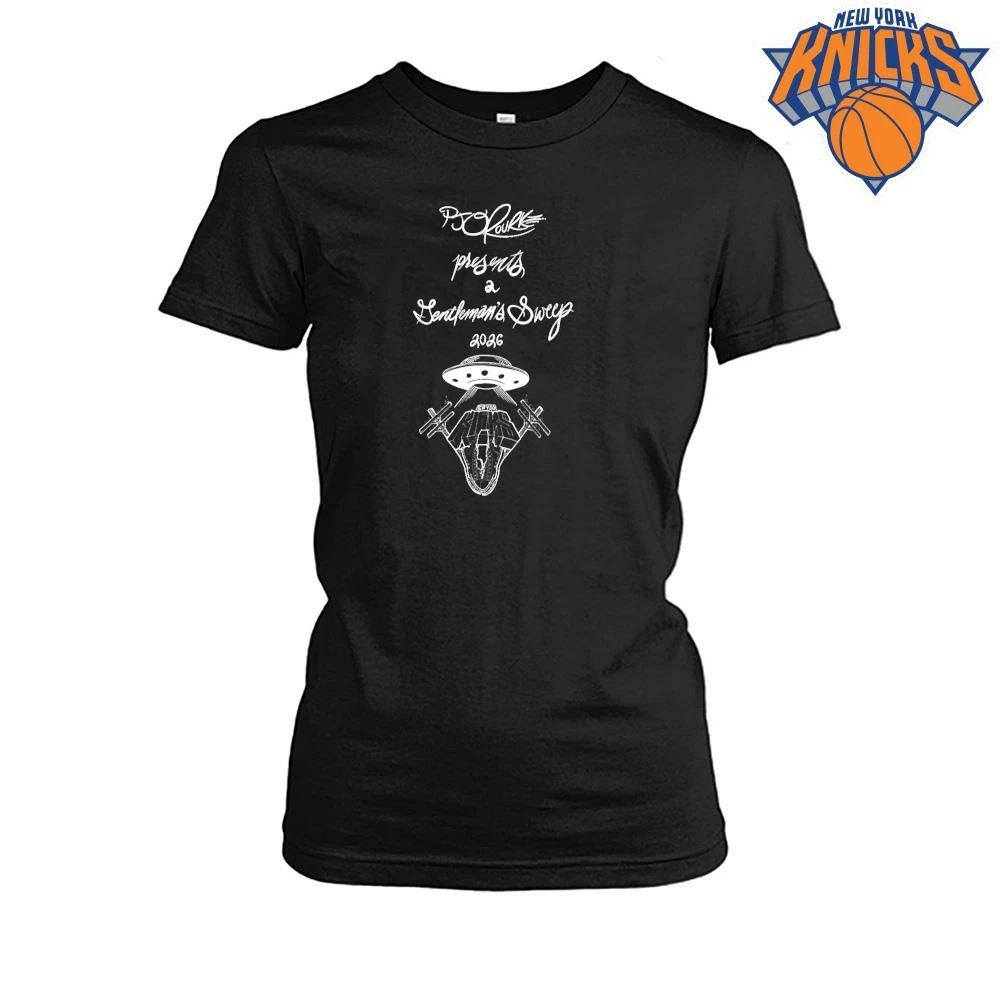 PJ ORourke Presents A Gentleman Sweep New York Knicks Champions NBA 2026 Shirt