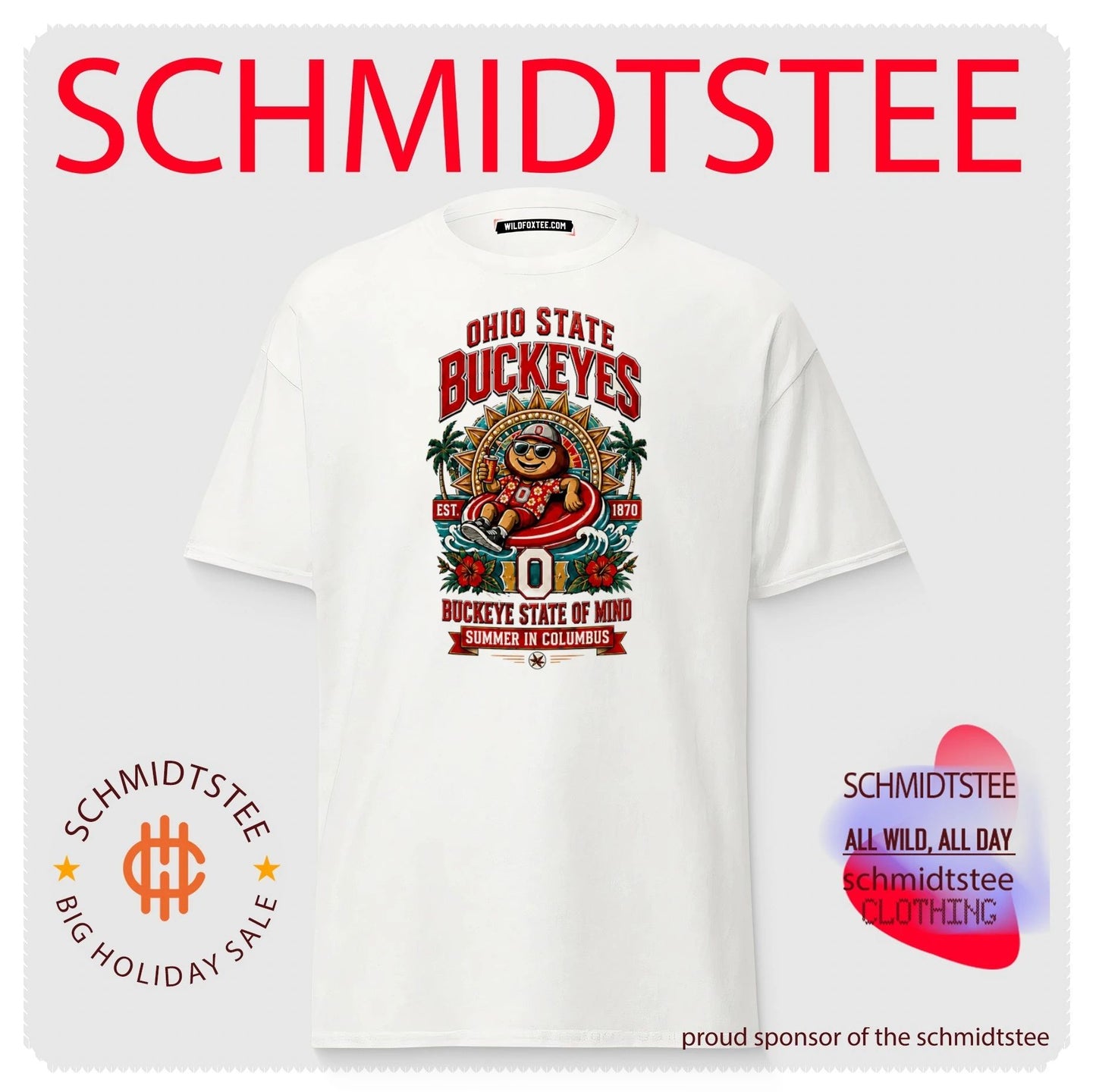 Ohio State Buckeyes State of Mind Summer In Columbus shirt