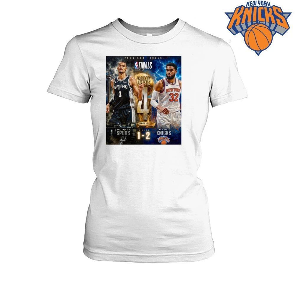 San Antonio Spurs vs New York Knicks 2026 NBA Finals Game 4 Vintage Graphic Shirt
