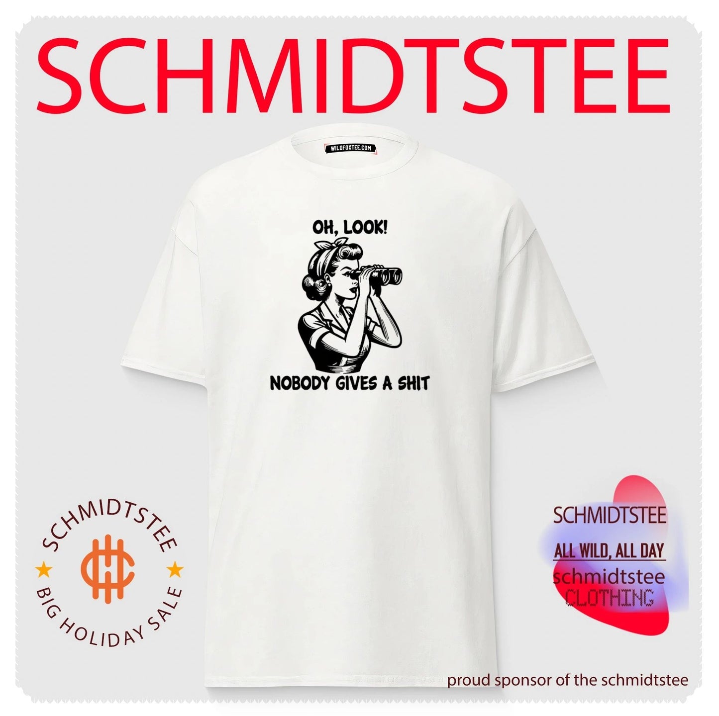 Oh look nobody gives a shit shirt