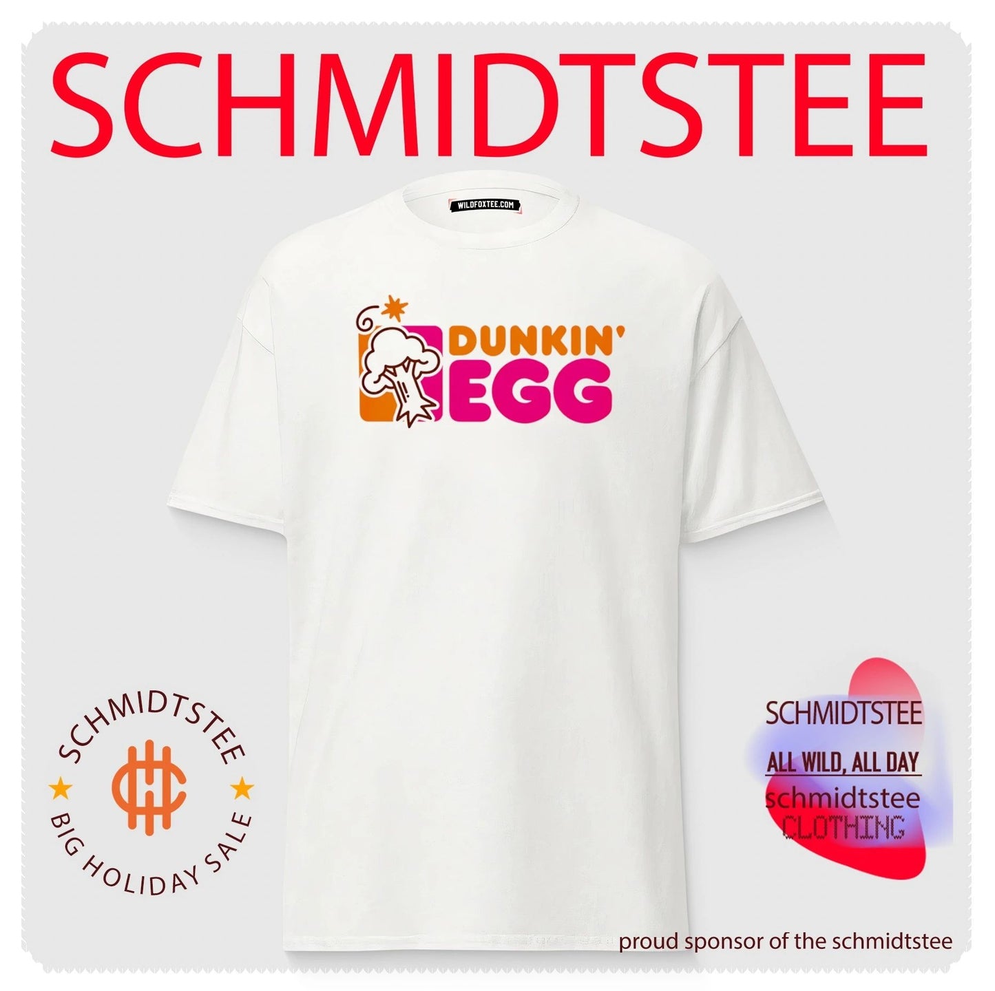 Dunk’n Egg Dunkin’ Donuts logo shirt