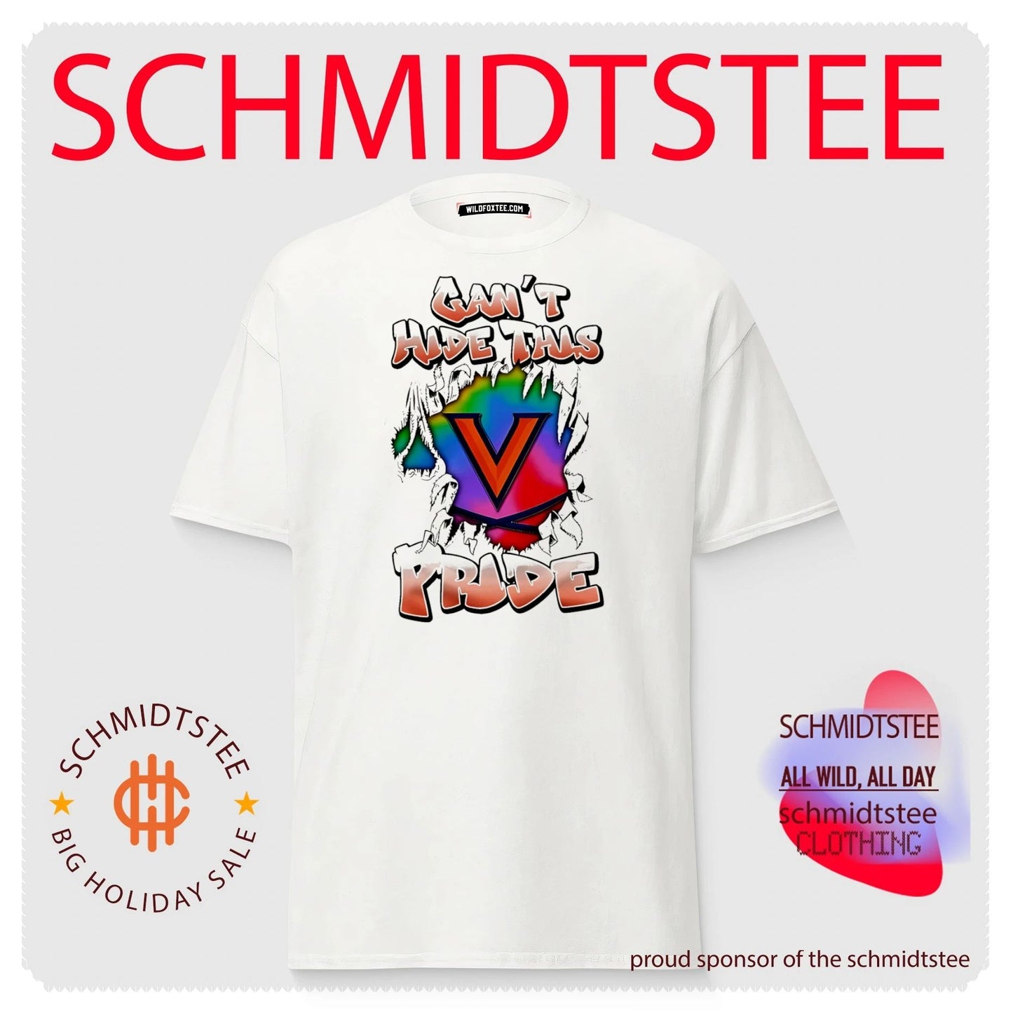 Virginia Cavaliers can’t hide this pride logo shirt