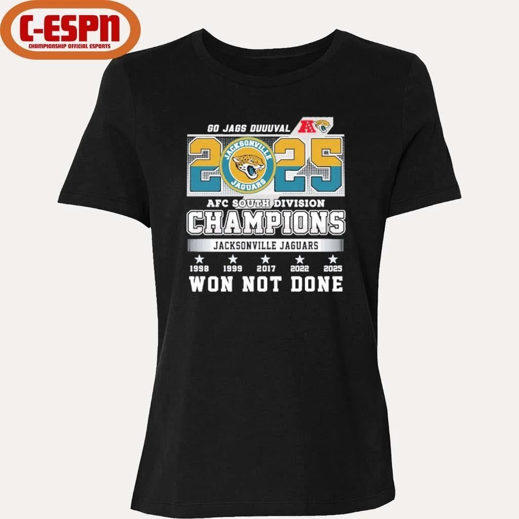 Jacksonville Jaguars AFC South Champions Go Jags Duuuval shirt