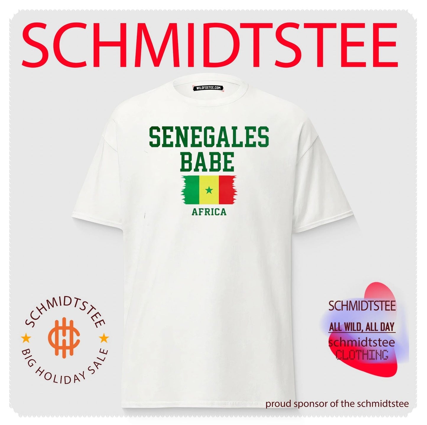 Senegalese Babe Africa flag Heritage shirt