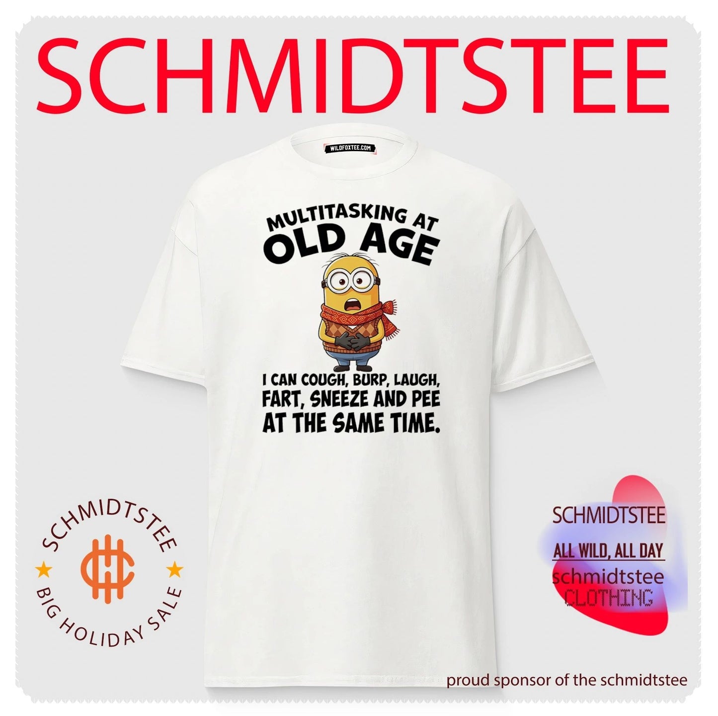 Multitasking at old age I can cough burp laugh fart sneeze and pee shirt