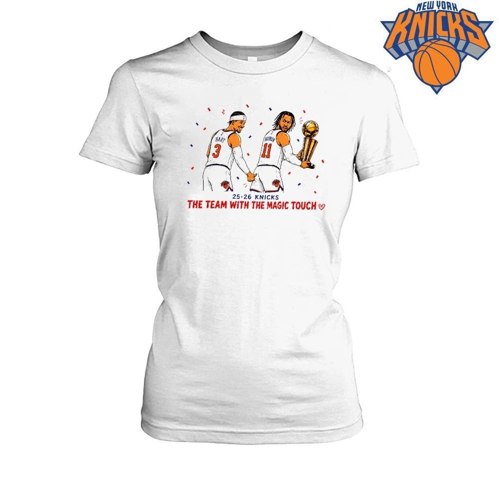 New York Knicks Brotherhood The Team With The Magic Touch NBA Champions 2026 Shirt
