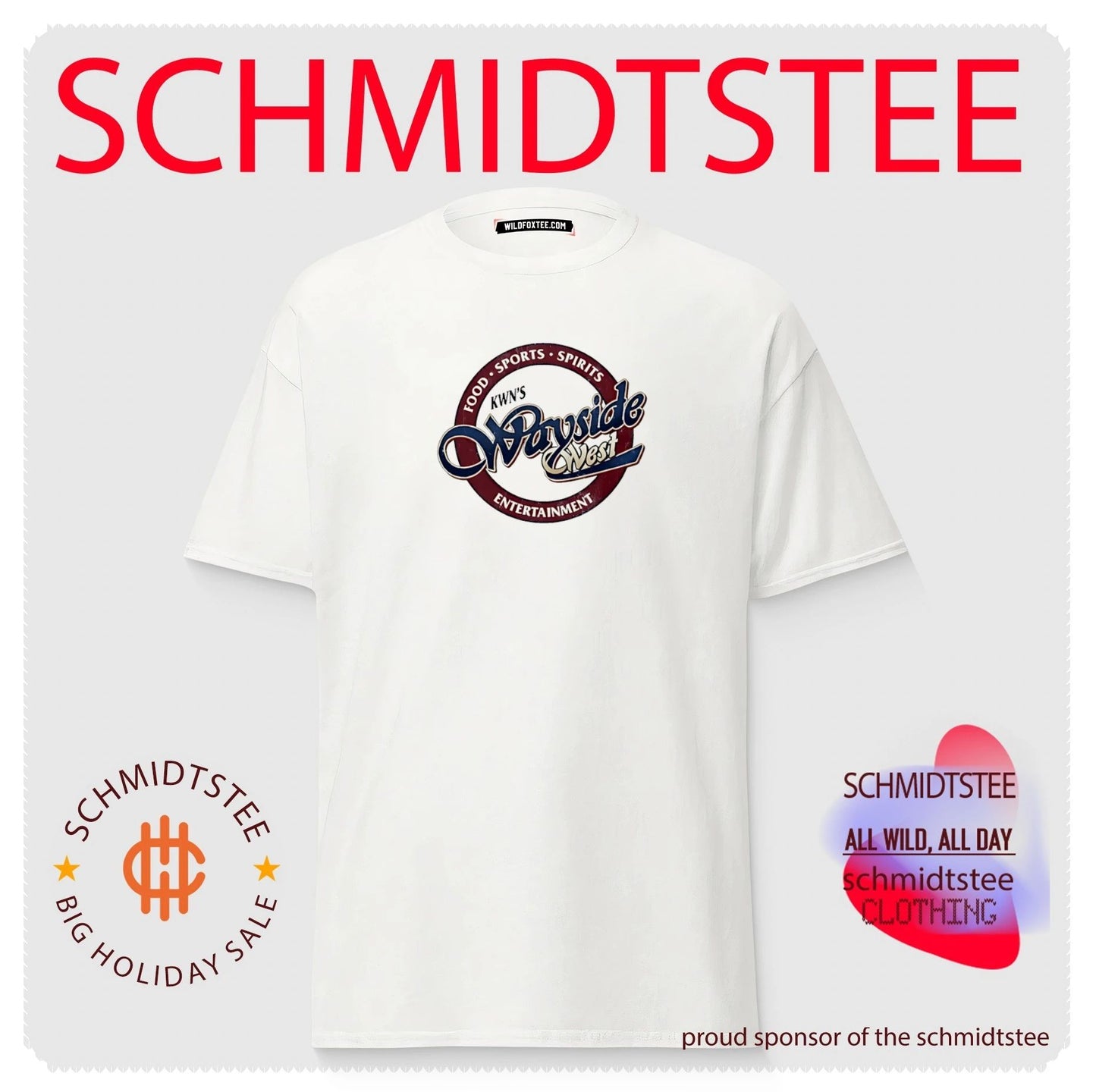 Food sports spirits KWN’s wayside west entertainment shirt