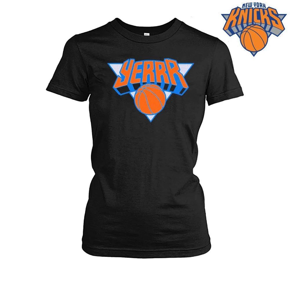 New York Knicks Yerrr Basketball Slang Vintage Graphic NBA Finals 2026 Shirt