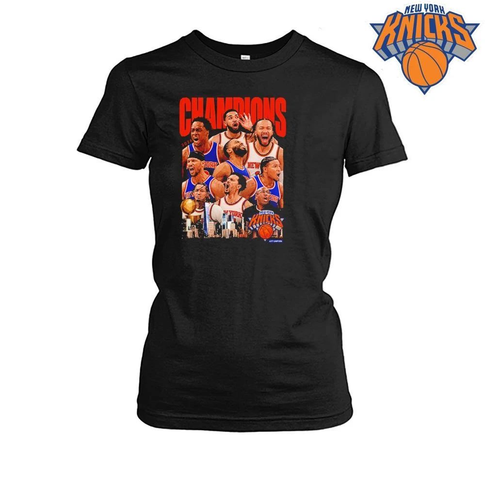 New York Knicks Champions 2026 Eastern Conference Winners Team Graphic Vintage NBA Finals 2026 Shirt