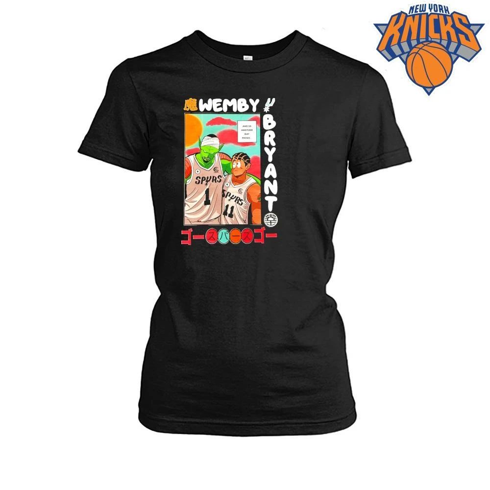Victor Wembanyama Stephon Castle Dragon Ball Piccolo Goku San Antonio Spurs NBA Finals 2026 Shirt