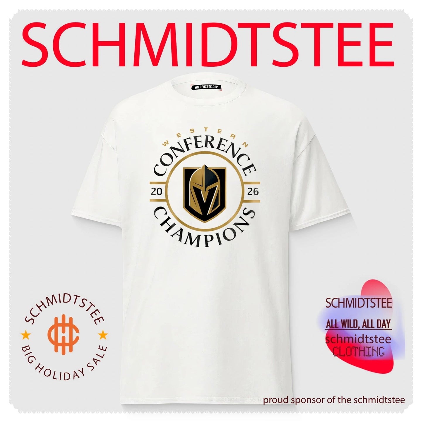 Vegas Golden Knights Western Conference Champions 2026 logo classic shirt