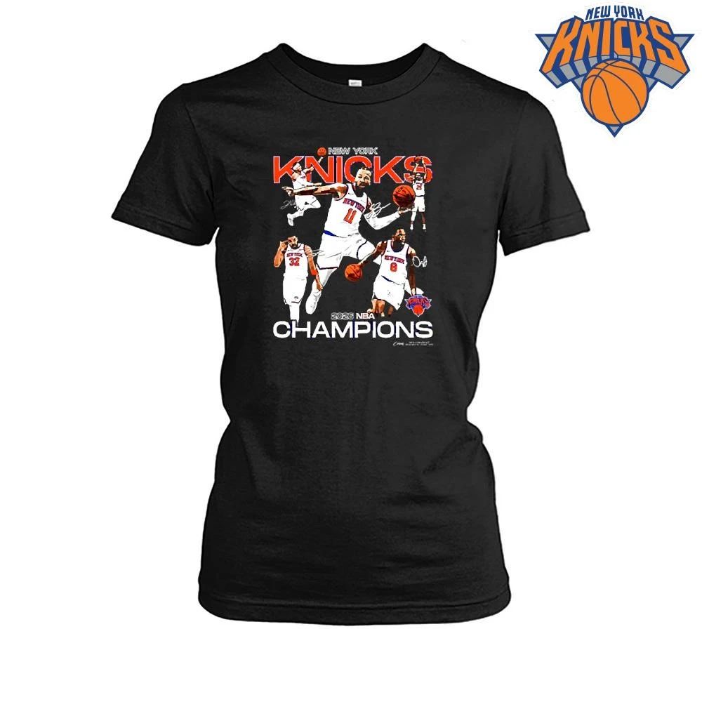 New York Knicks NBA Champions 2026 Jalen Brunson OG Anunoby Josh Hart Graphic Shirt