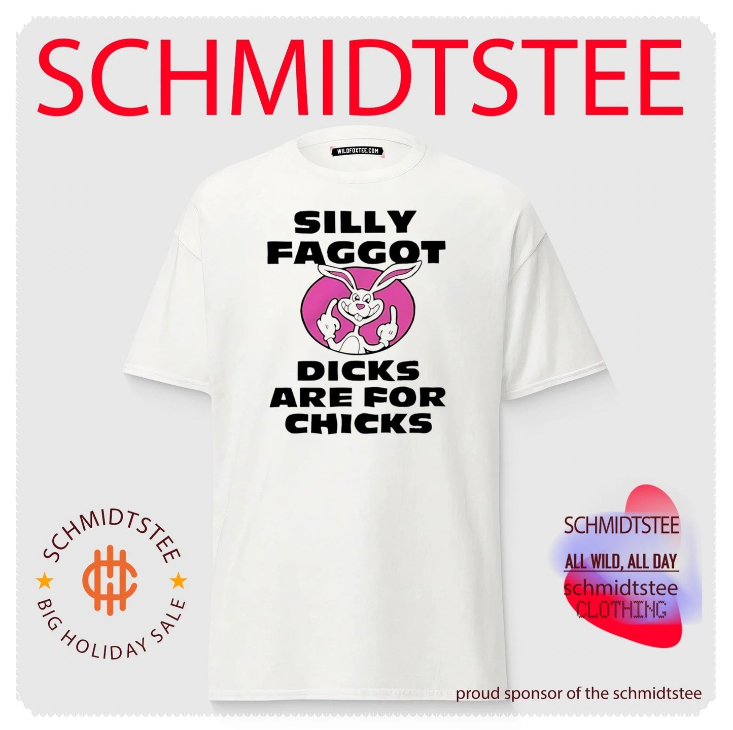 Silly Faggot Dicks Are For Chicks 2026 shirt