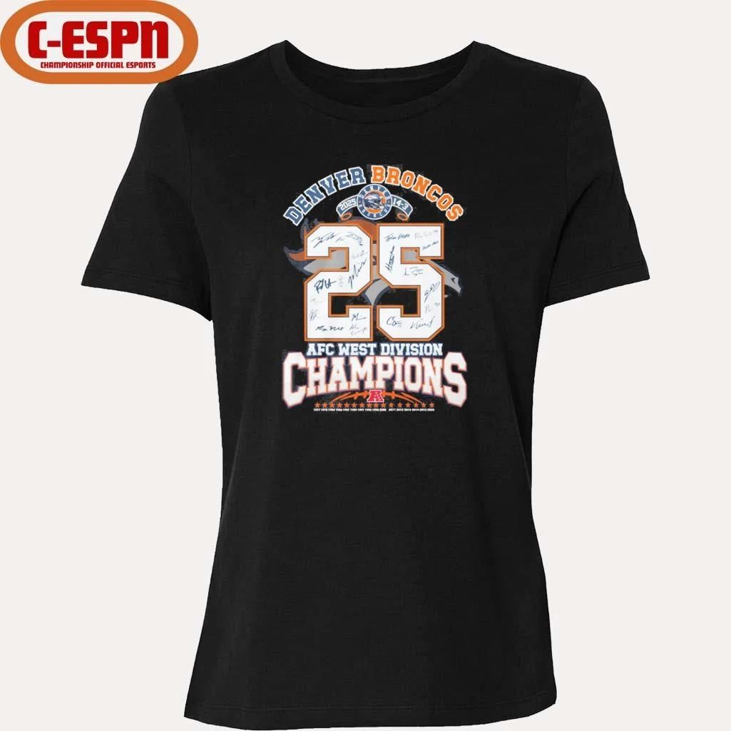Denver Broncos 14-3 AFC West Division Champions Shirt