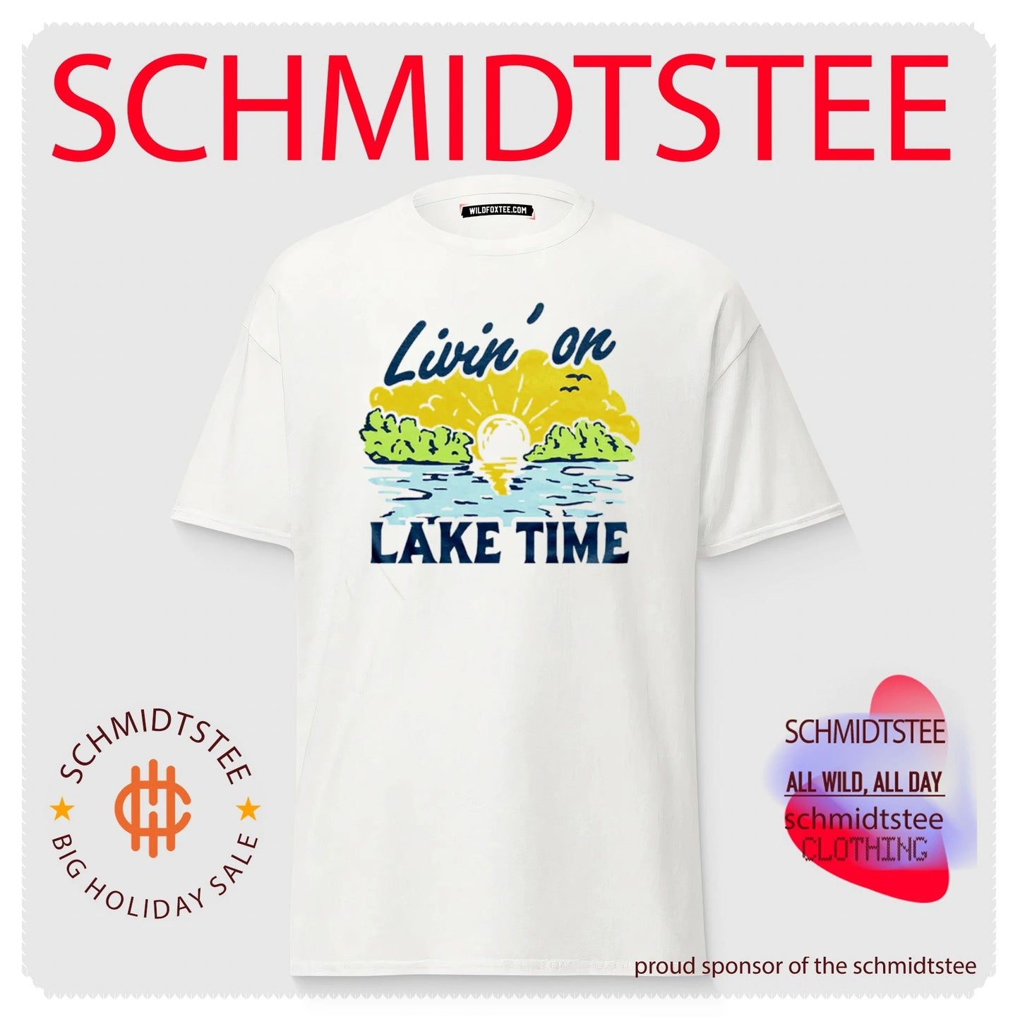 Livin’ on lake time vintage shirt