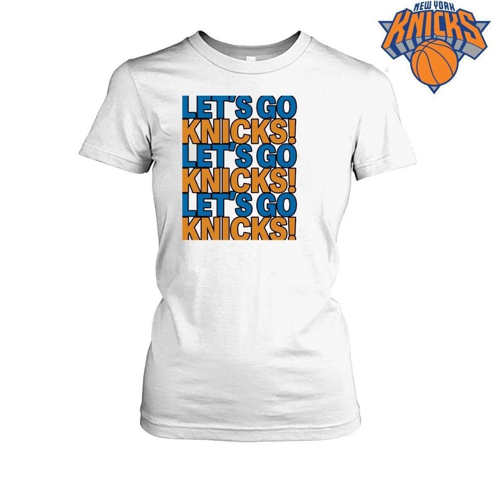 New York Knicks NBA Finals 2026 Game 1 Lets Go Knicks Fan Graphic T Shirt