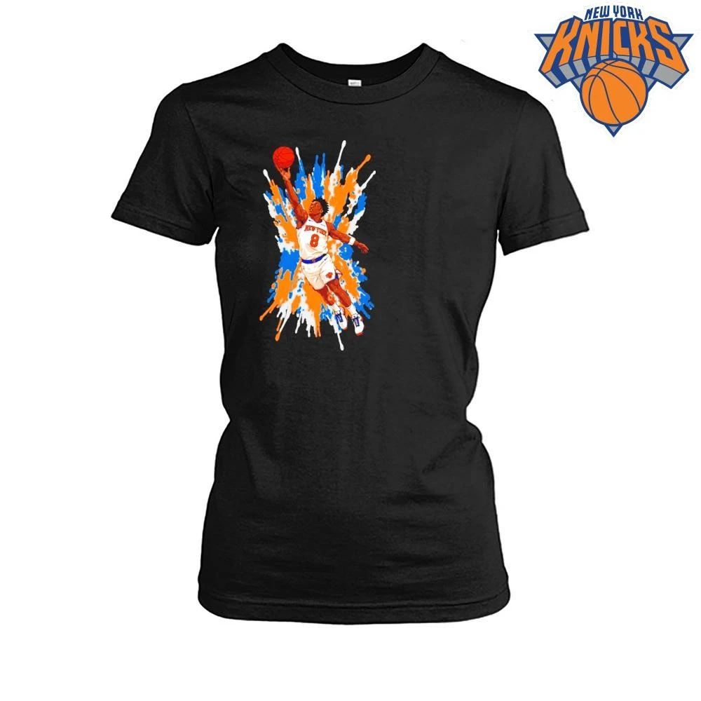 OG Anunoby New York Knicks Paint Splash Graphic NBA Finals 2026 Shirt