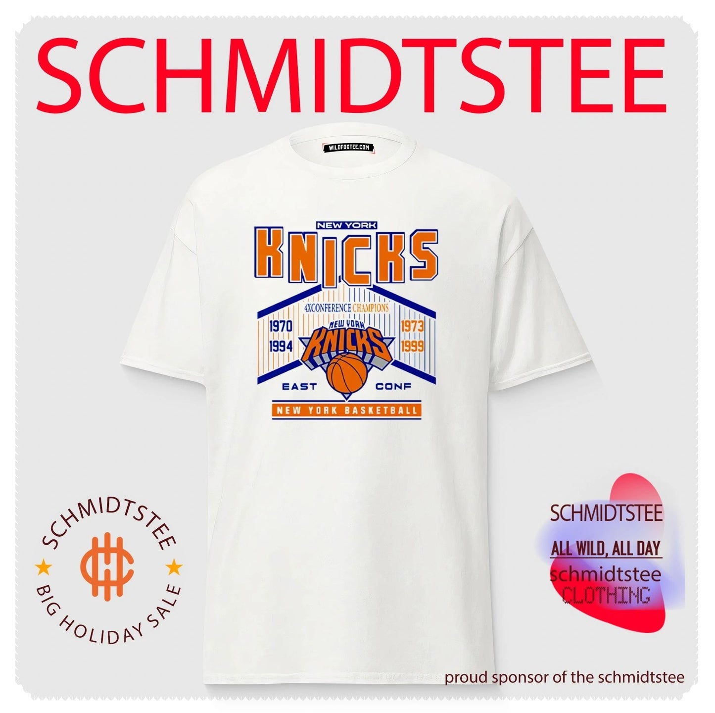 New York Knicks 4X Conference Champions ’70 ’73 ’94 ’99 shirt