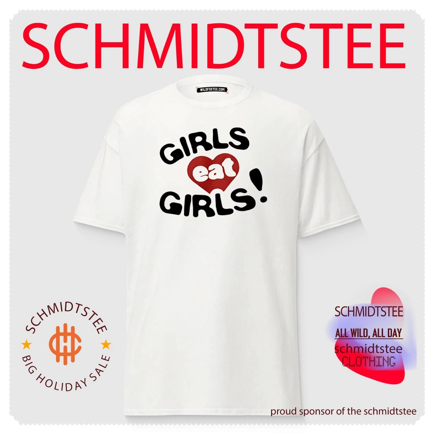 Girls eat girls heart shirt