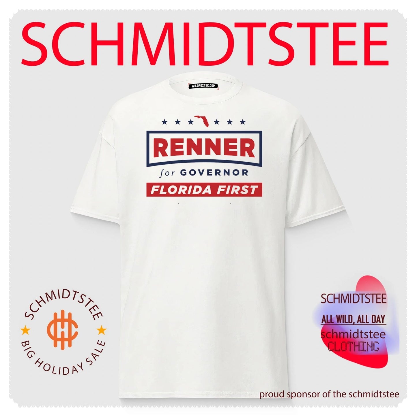 Paul Renner for Governor 2026 Florida First shirt