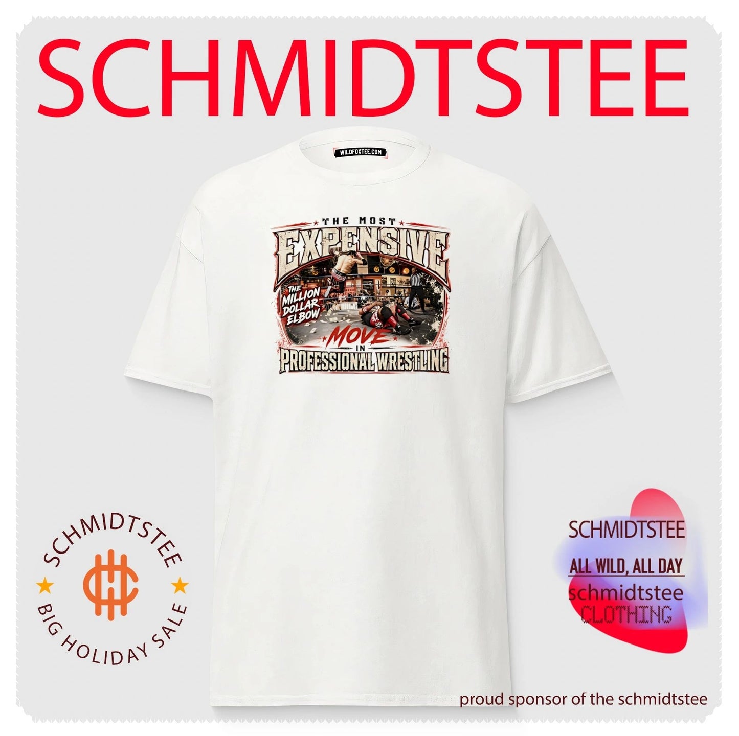 Most expensive move in professional wrestling retro shirt