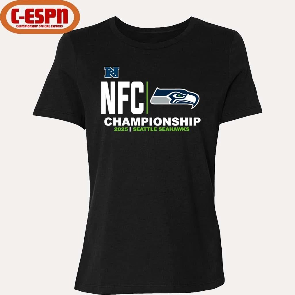 Seattle Seahawks 2025-26 NFC Conference Championship Bound T-Shirt