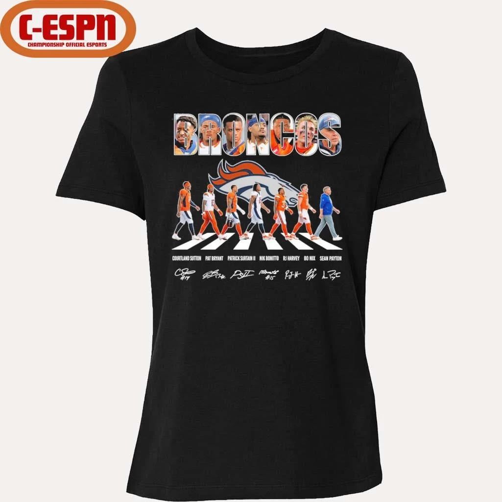 Denver Broncos Players Abbey Road Playoffs Shirt